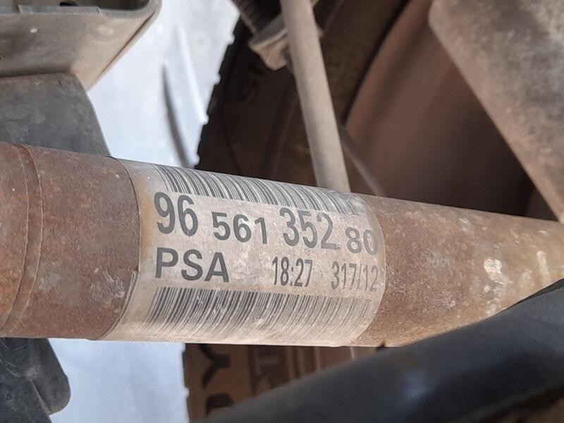 Recambio de transmision delantera izquierda para peugeot 308 i (4a_, 4c_) 1.6 hdi referencia OEM IAM 9656135280  