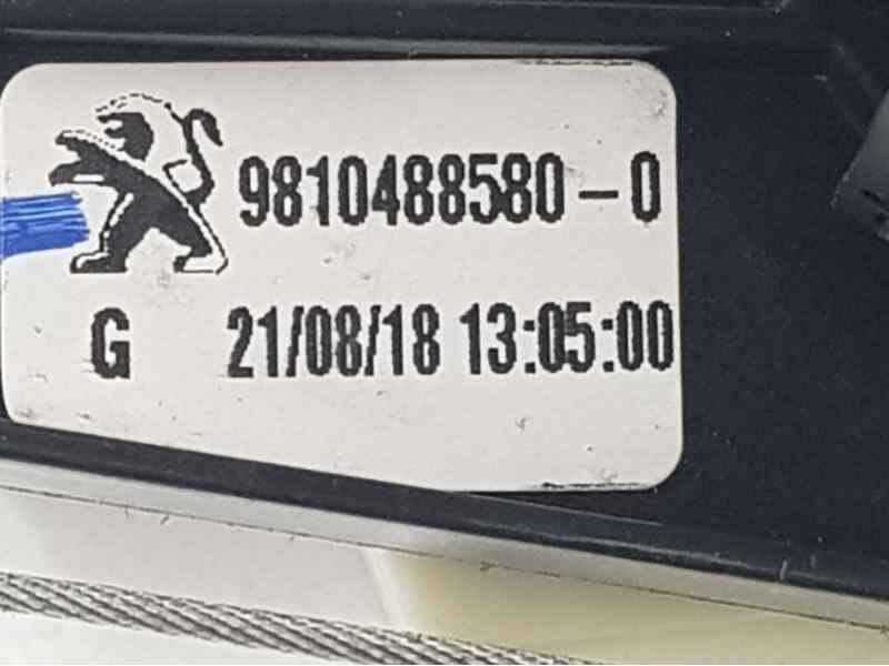 Recambio de elevalunas trasero izquierdo para peugeot 3008 allure referencia OEM IAM 9810488580  ELÉCTRICO 6 PINS