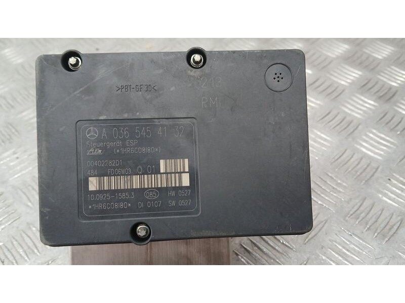 Recambio de abs para mercedes-benz clase slk (w171) roadster slk 200 kompresor referencia OEM IAM A0064310412 10020404994 ATE