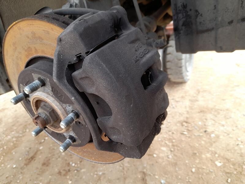 Recambio de pinza freno delantera derecha para hyundai ix20 (jc) 1.4 crdi referencia OEM IAM 581901KA00  