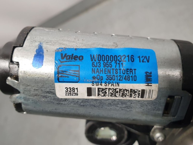 Recambio de motor limpia trasero para seat ibiza st (6j8) itech referencia OEM IAM 6J3955711 W000003216 VALEO