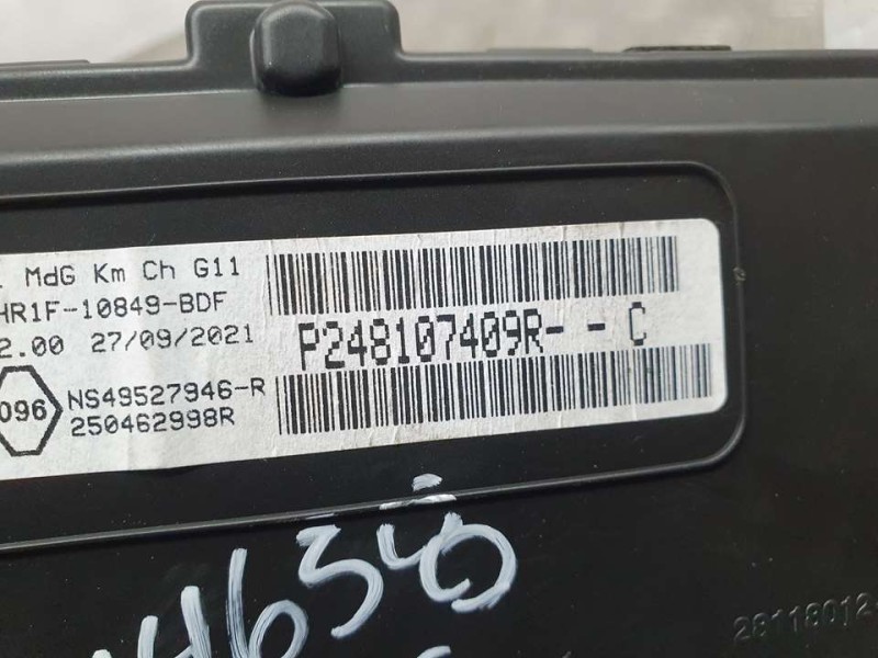 Recambio de cuadro instrumentos para nissan nv250 kastenwagen l1h1 2,0t pro referencia OEM IAM 248107409R NS49527946 