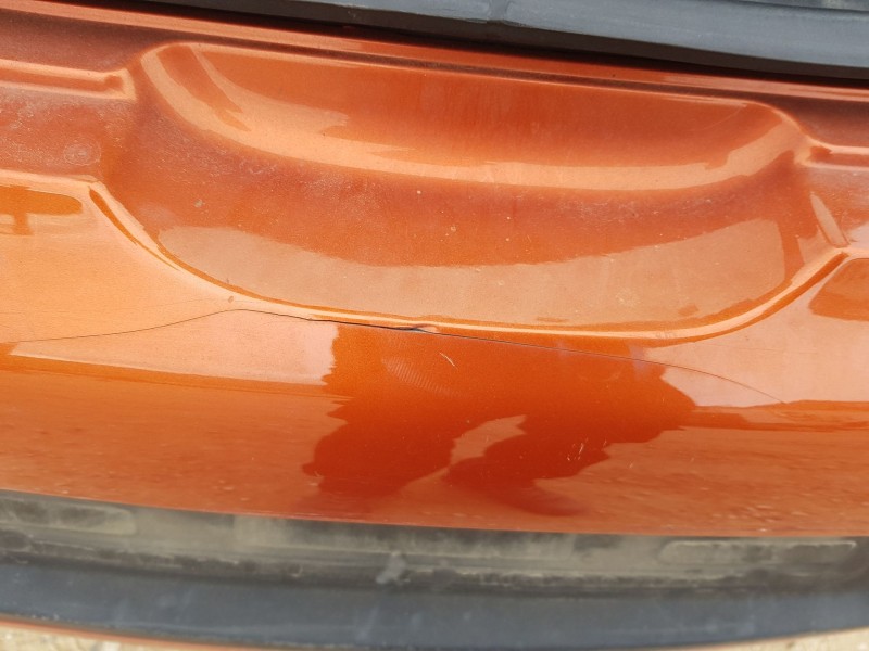 Recambio de paragolpes trasero para kia cee´d (jd) 1.6 crdi 110 referencia OEM IAM 86611A2300 TOCADO 