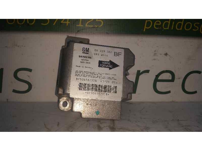 Recambio de kit airbag para opel astra g berlina club referencia OEM IAM 09229302BF  