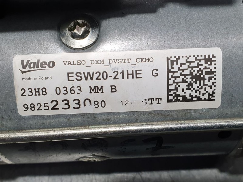 Recambio de motor arranque para peugeot 3008 allure referencia OEM IAM 9825233080 ESW2021HE VALEO