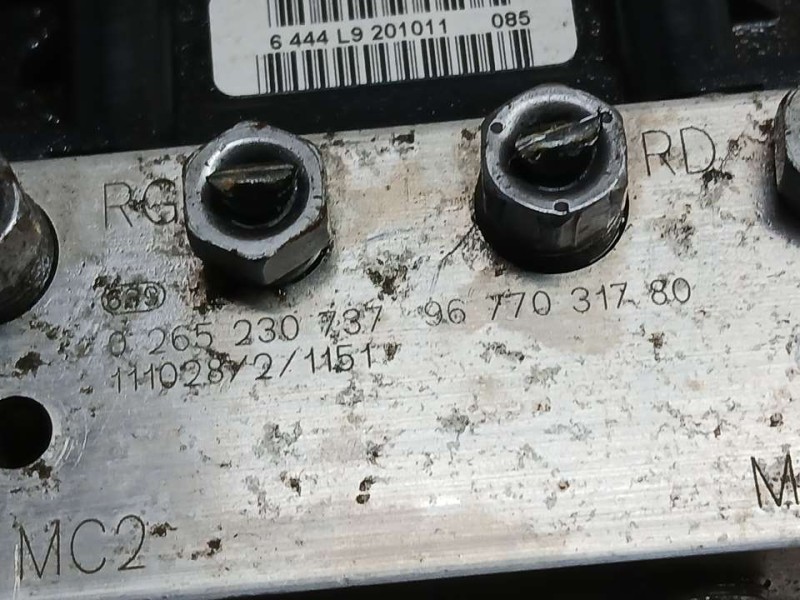 Recambio de abs para peugeot 508 sw active referencia OEM IAM 9677031780 0265230737 BOSCH