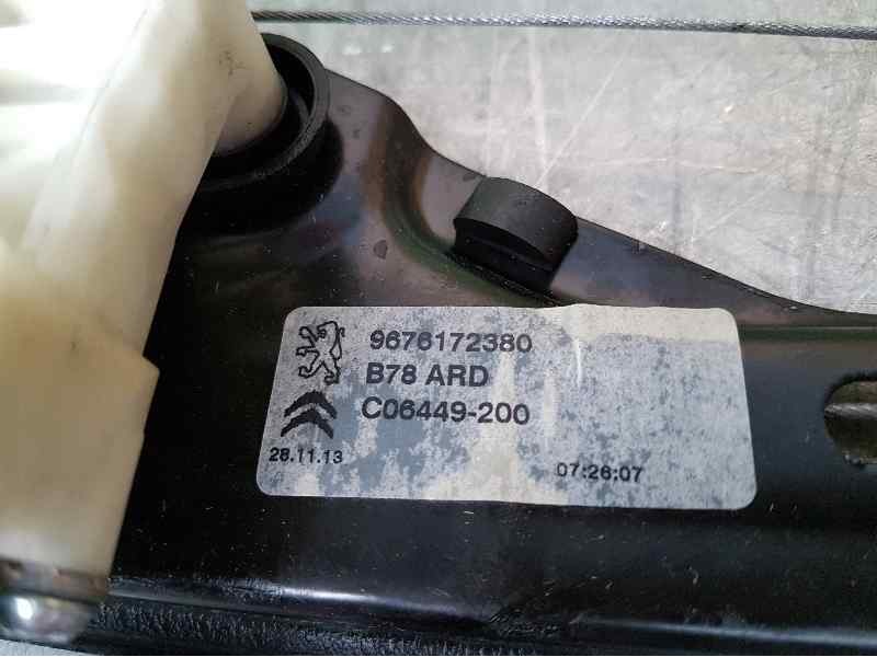 Recambio de elevalunas trasero derecho para citroën c4 picasso exclusive referencia OEM IAM 9676172380 C06449200 ELECTRICO 6 PIN