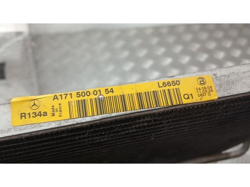 Recambio de condensador / radiador aire acondicionado para mercedes-benz clase slk (w171) roadster slk 200 kompresor referencia 