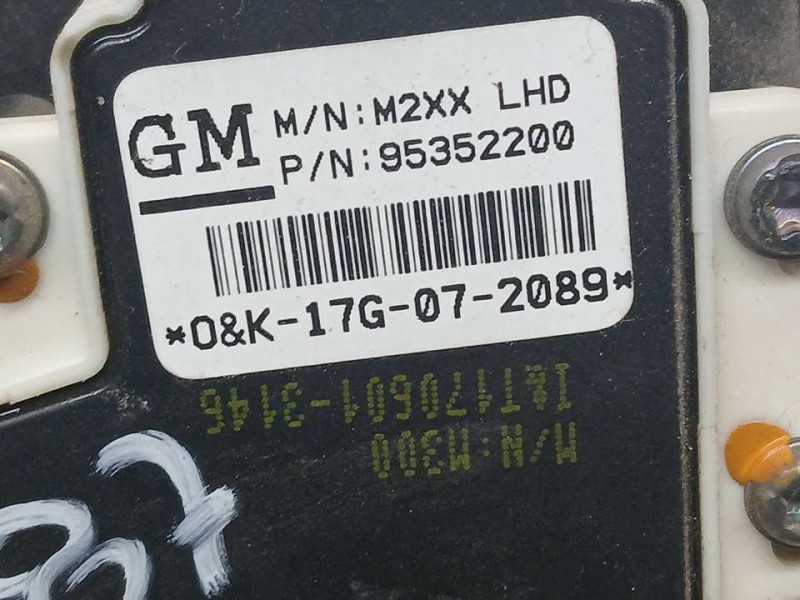 Recambio de potenciometro pedal para opel karl edition referencia OEM IAM 95352200  