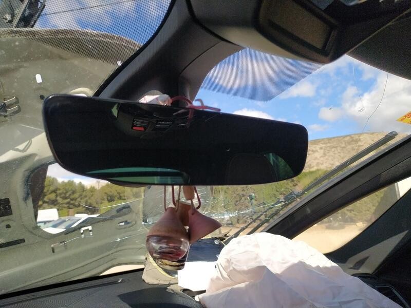 Recambio de espejo interior para citroën ds5 2.0 bluehdi 150 referencia OEM IAM 96779166XT  