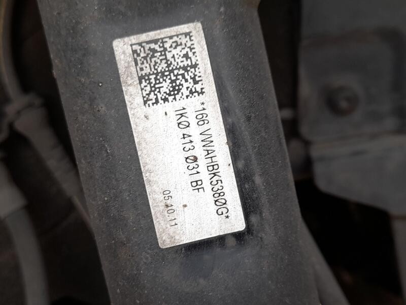 Recambio de amortiguador delantero derecho para volkswagen golf vi (5k1) 1.6 tdi referencia OEM IAM 1K0413031BF  