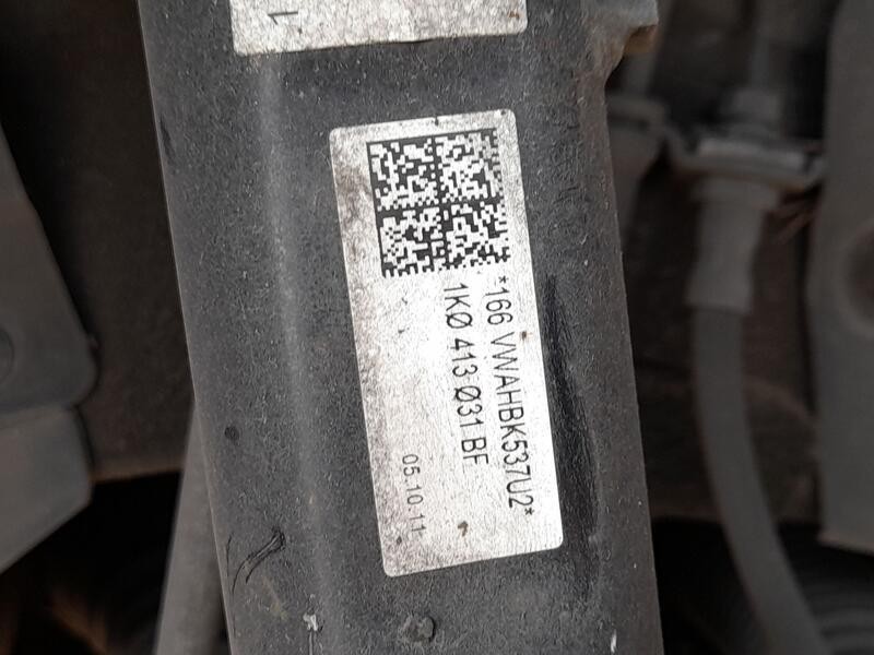 Recambio de amortiguador delantero izquierdo para volkswagen golf vi (5k1) 1.6 tdi referencia OEM IAM 1K0413031BF  