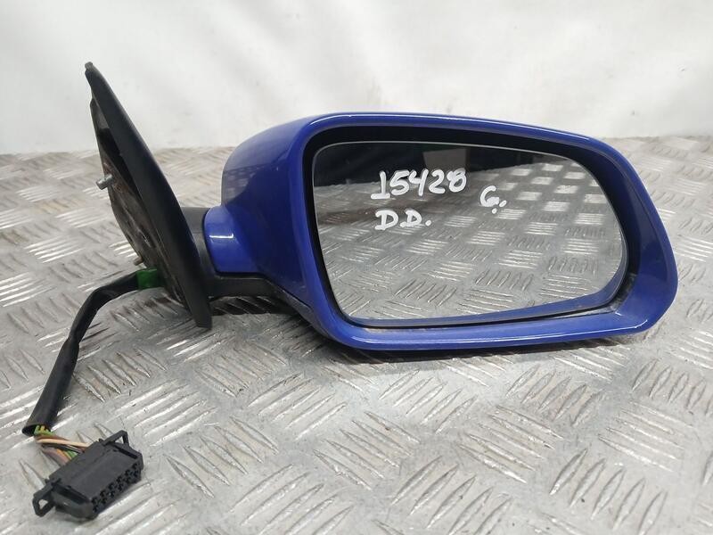 Recambio de retrovisor derecho para skoda octavia berlina (1z3) active referencia OEM IAM 1Z1857508F ELECTRICO ROZADO 7 CABLES 