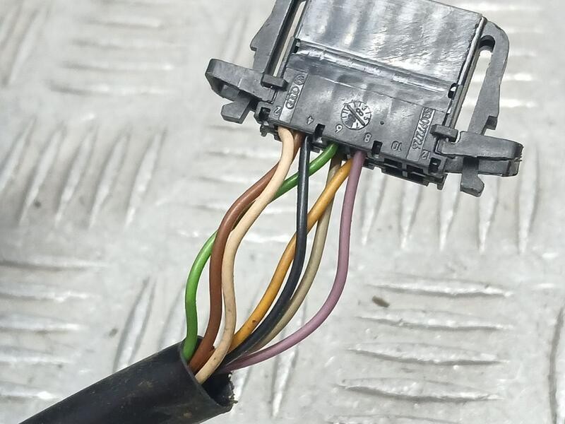 Recambio de retrovisor derecho para skoda octavia berlina (1z3) active referencia OEM IAM 1Z1857508F ELECTRICO ROZADO 7 CABLES 