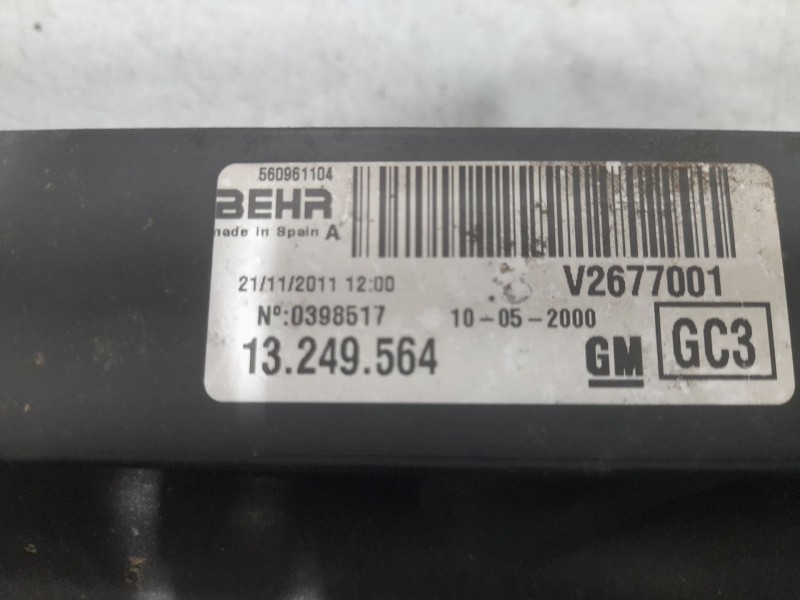 Recambio de electroventilador para opel corsa d (s07) 1.2 (l08, l68) referencia OEM IAM 13263552  