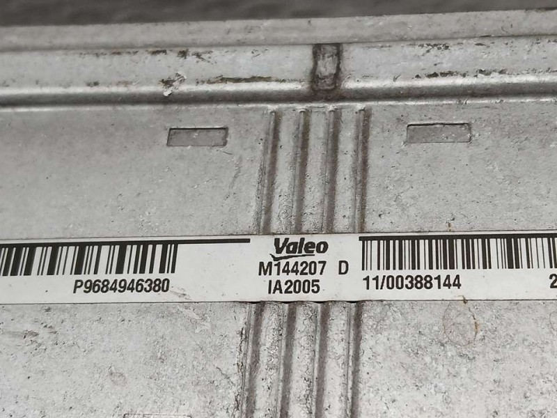 Recambio de intercooler para peugeot 508 sw active referencia OEM IAM 9684946380 M144207D VALEO