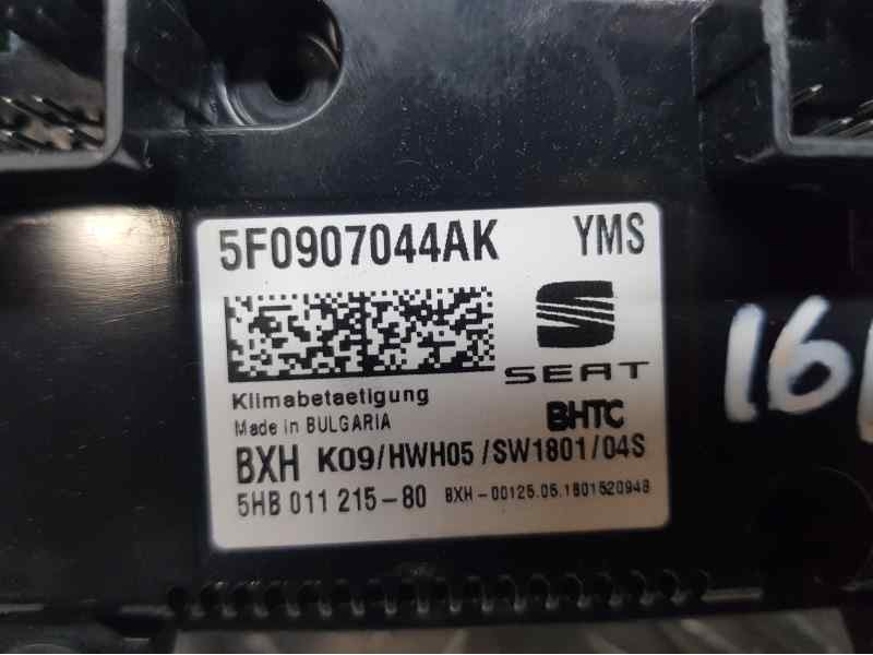 Recambio de mando climatizador para seat leon st (5f8) style connect referencia OEM IAM 5F0907044AK  