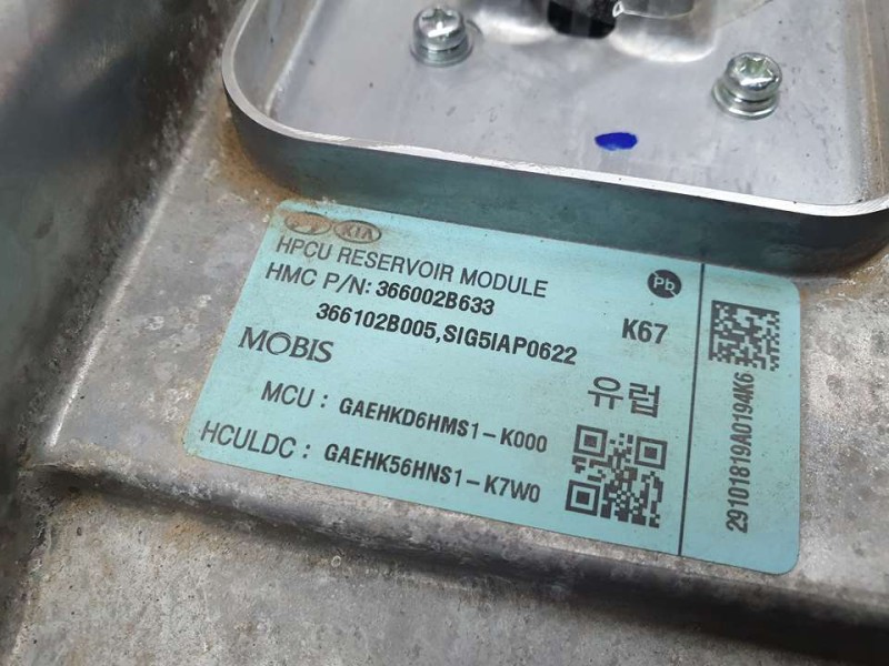 Recambio de convertidor para hyundai ioniq hybrid referencia OEM IAM 366002B633 366102B005 MOBIS