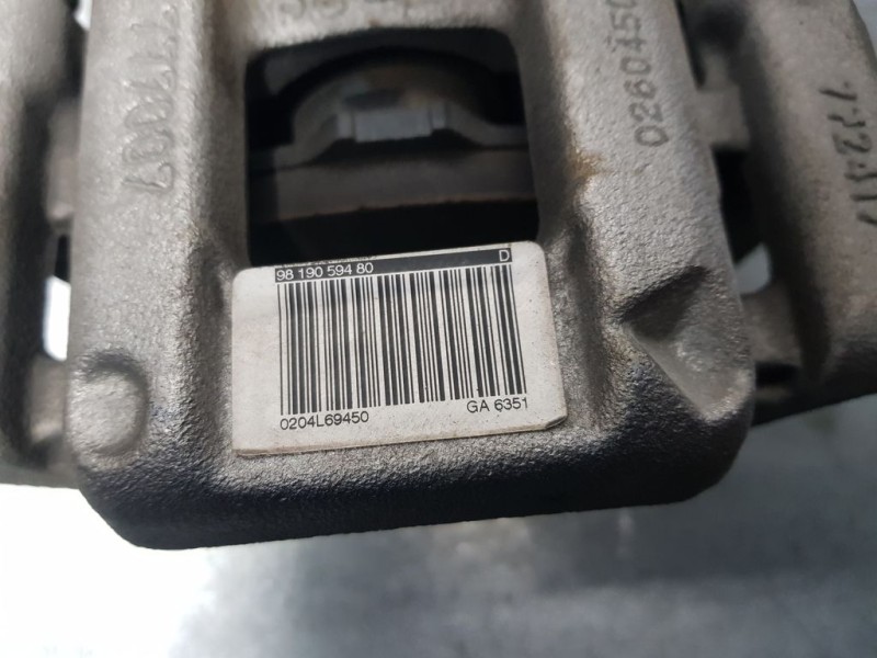 Recambio de pinza freno trasera derecha para peugeot 308 gt line referencia OEM IAM 9819059480  ELECTRICA