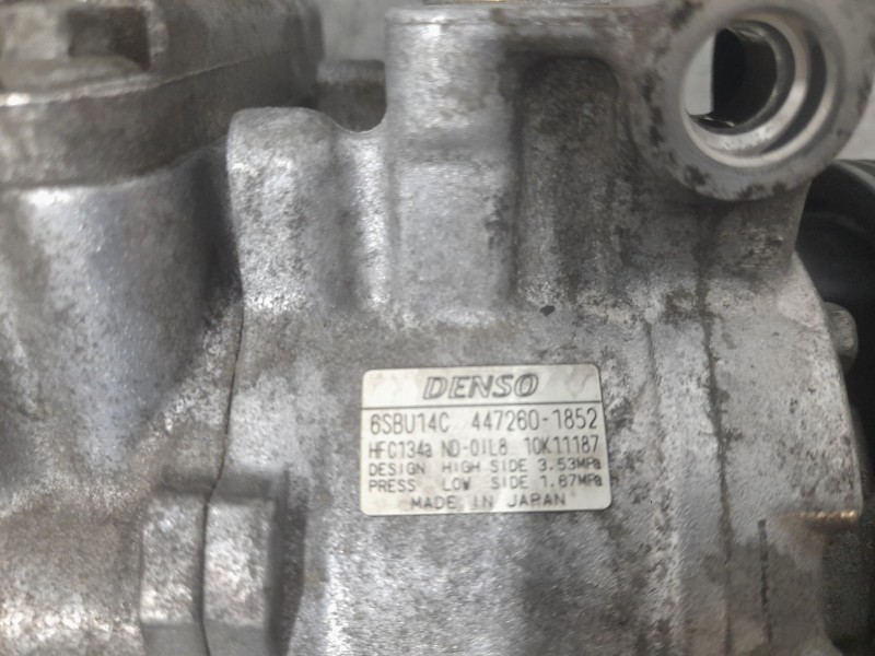 Recambio de compresor aire acondicionado para bmw serie 3 berlina (e90) 318d referencia OEM IAM 64526987862 DENSO 6SEBU14C 44726