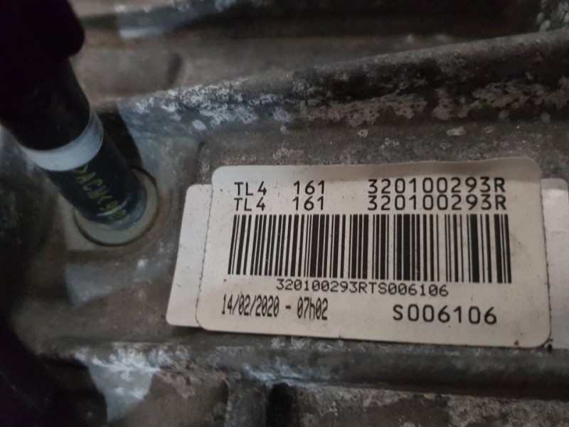 Recambio de caja cambios para nissan micra v (k14) acenta referencia OEM IAM TL4161 S006106 6VELOCIDADES