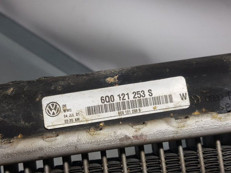 Recambio de radiador agua para skoda fabia familiar (6y5) comfort referencia OEM IAM 6Q0121253S  