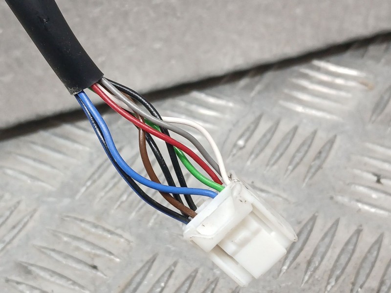 Recambio de retrovisor derecho para toyota auris hybrid active referencia OEM IAM 8791002F10 ELECTRICO 9 CABLES 