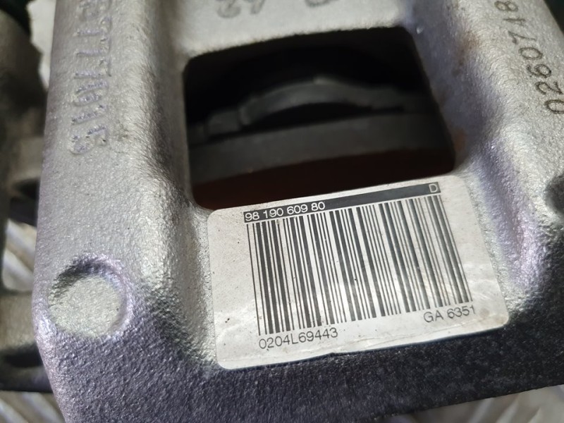 Recambio de pinza freno trasera derecha para peugeot 5008 1.5 blue-hdi fap referencia OEM IAM 9819060980 0204L69443 ELECTRICA
