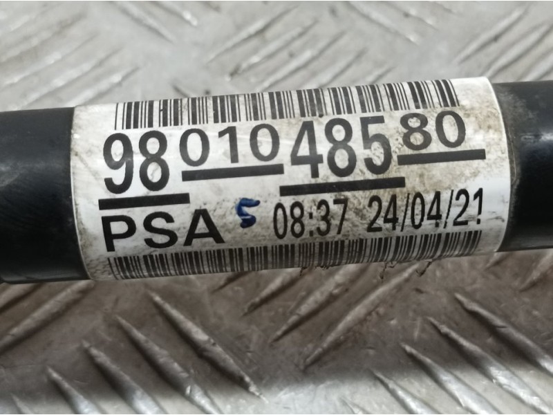 Recambio de transmision delantera izquierda para citroën c3 feel referencia OEM IAM 9801048580  