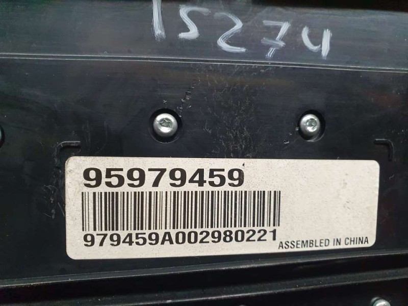 Recambio de mando radio para chevrolet cruze lt referencia OEM IAM 95979459  