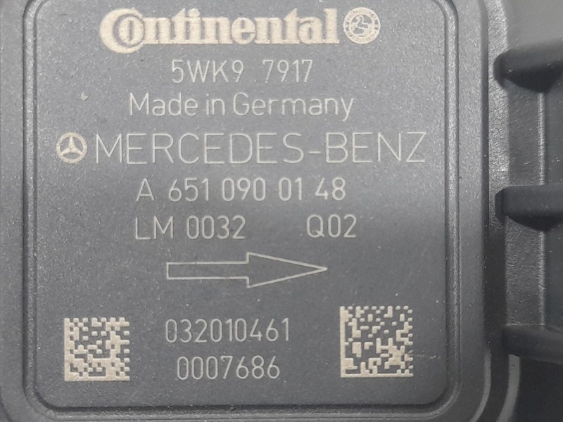 Recambio de caudalimetro para mercedes-benz vito / mixto furgoneta (w639) 110 cdi (639.601, 639.603, 639.605) referencia OEM IAM