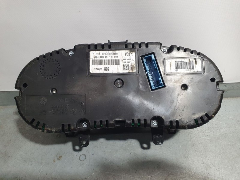 Recambio de cuadro instrumentos para seat ibiza (6j5) reference referencia OEM IAM 6J0920708 A2C92356000 VDO