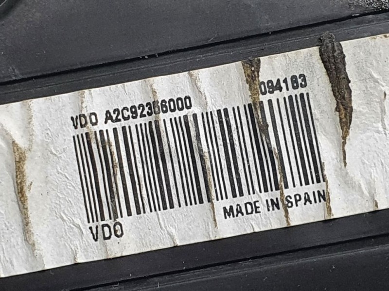 Recambio de cuadro instrumentos para seat ibiza (6j5) reference referencia OEM IAM 6J0920708 A2C92356000 VDO
