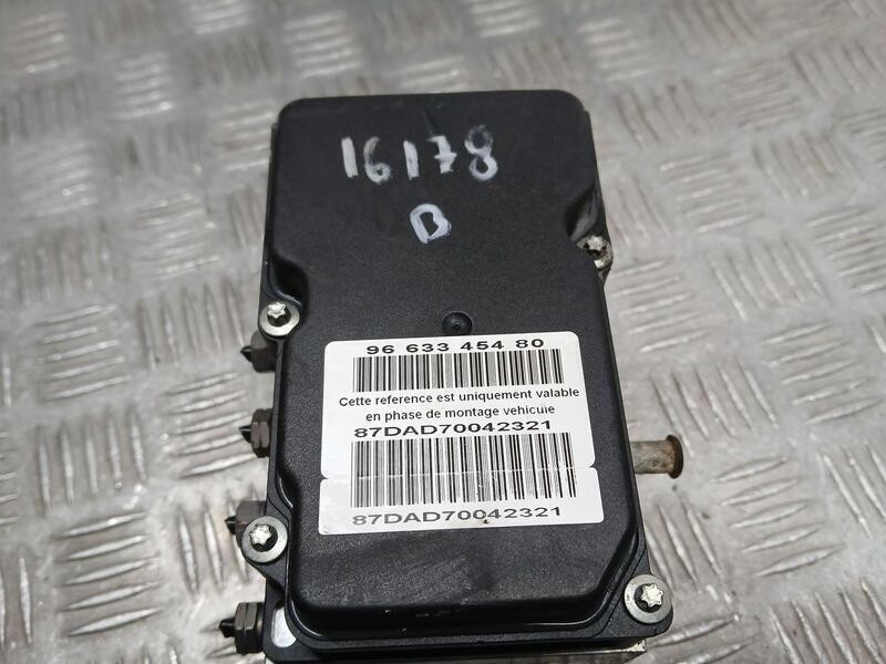 Recambio de abs para peugeot 307 berlina (s2) d-sign referencia OEM IAM 9661886780 BOSCH 0265231508