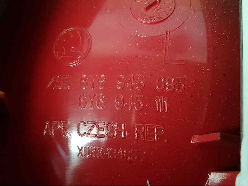 Recambio de piloto trasero izquierdo para skoda fabia (6y2/6y3) classic referencia OEM IAM 6Y6945095 6Y6945111 