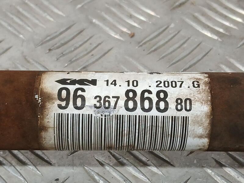 Recambio de transmision delantera derecha para peugeot 307 berlina (s2) d-sign referencia OEM IAM 9636786880  