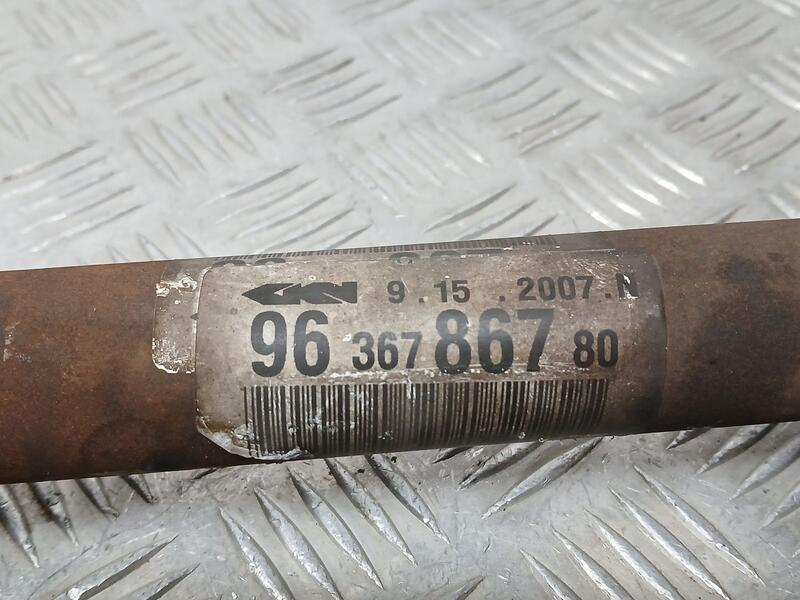 Recambio de transmision delantera izquierda para peugeot 307 berlina (s2) d-sign referencia OEM IAM 9636786780  