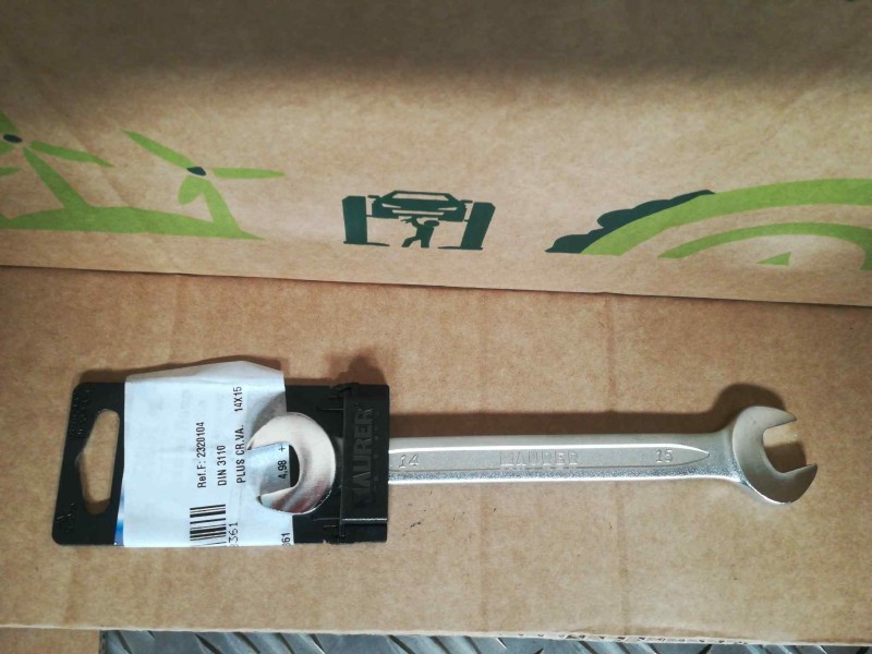 Recambio de llave fija para » otros... no usar standard referencia OEM IAM 2320104 PLUS CR.VA. 14X15 DIN 3110