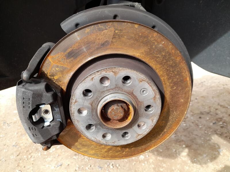 Recambio de mangueta delantera izquierda para volkswagen golf vi (5k1) 1.6 tdi referencia OEM IAM 1K0407255T  