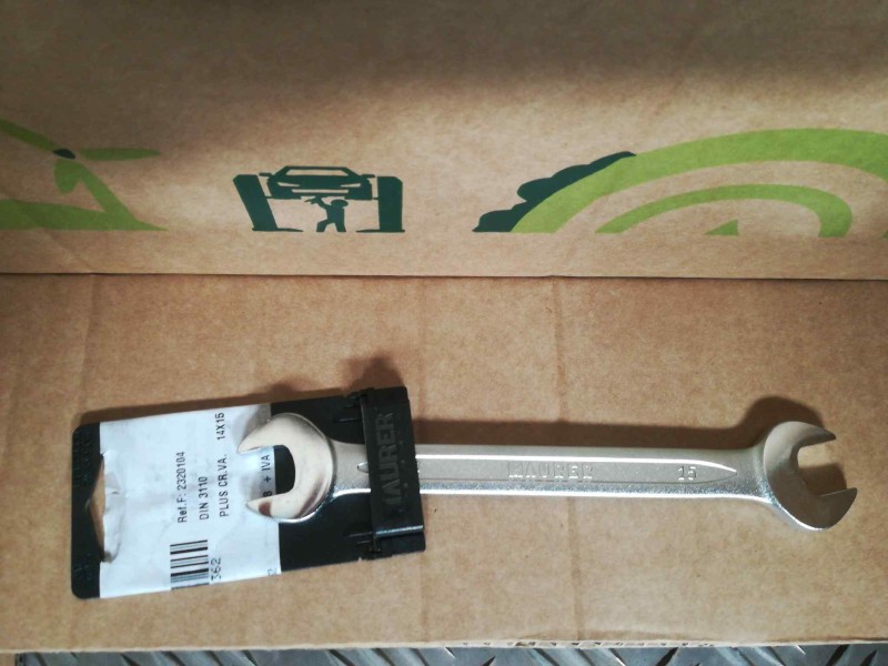 Recambio de llave fija para » otros... no usar standard referencia OEM IAM 2320104 PLUS CR.VA. 14X15 DIN 3110