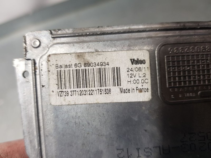 Recambio de centralita faros xenon para volvo xc60 kinetic awd referencia OEM IAM 6G89034934  VALEO