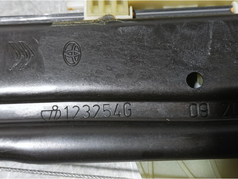 Recambio de elevalunas delantero izquierdo para citroën jumpy furgon control m referencia OEM IAM 123254G  ELECTRICO 6 PINS