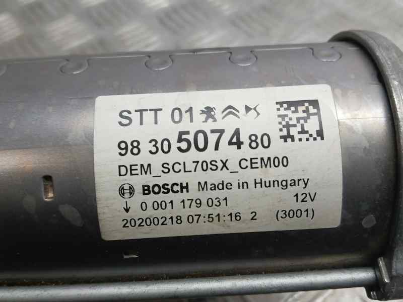 Recambio de motor arranque para peugeot 2008 (p1) allure referencia OEM IAM 9830507480 0001179031 BOSCH