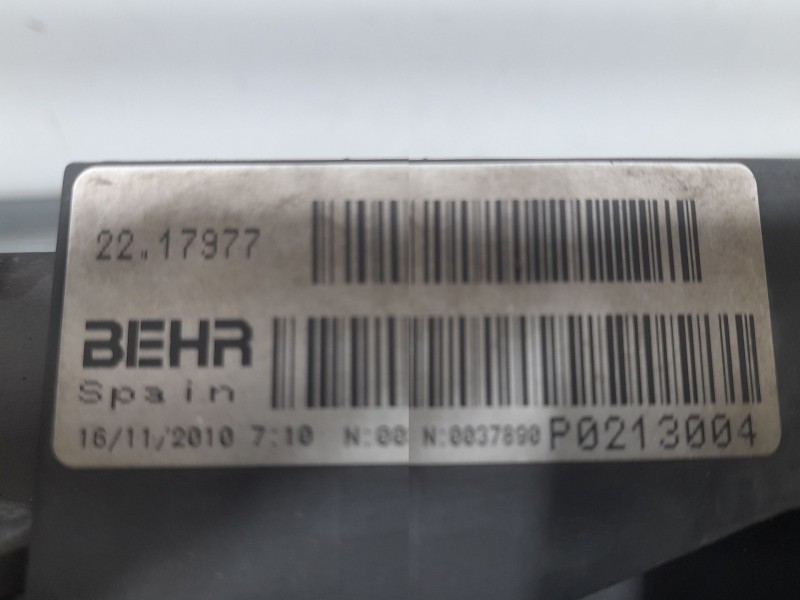 Recambio de electroventilador para mercedes-benz vito / mixto furgoneta (w639) 110 cdi (639.601, 639.603, 639.605) referencia OE