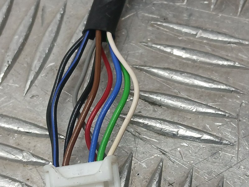 Recambio de retrovisor izquierdo para toyota auris hybrid active referencia OEM IAM 8794002E50 ELECTRICO 9 CABLES SMR 026983