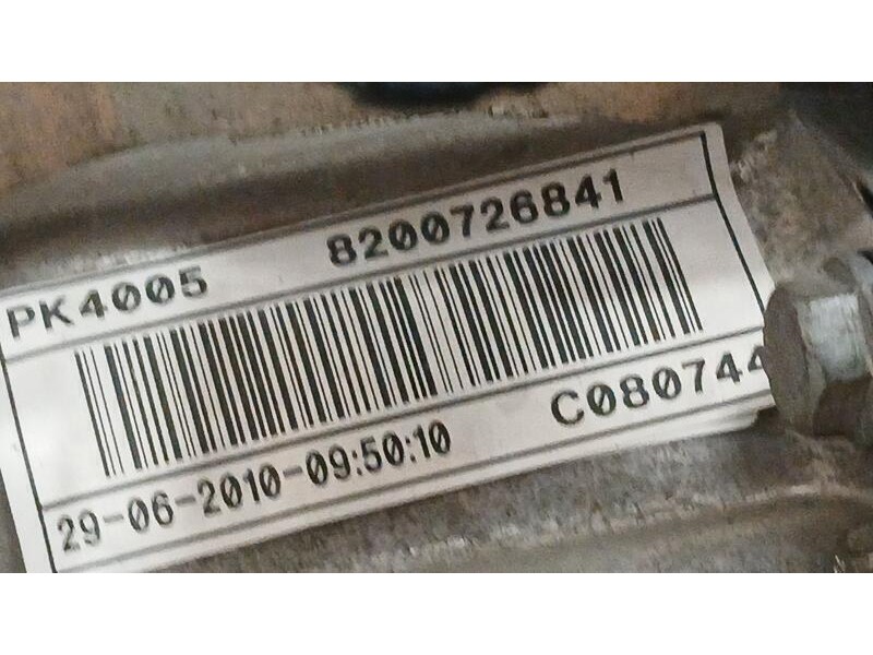 Recambio de caja cambios para renault espace iv (jk0) emotion referencia OEM IAM PK4005 C080744 6VELOCIDADES