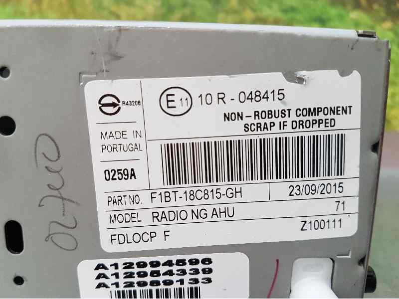 Recambio de sistema audio / radio cd para ford focus lim. trend + referencia OEM IAM F1BT18C815GH RADIO NG AHU 