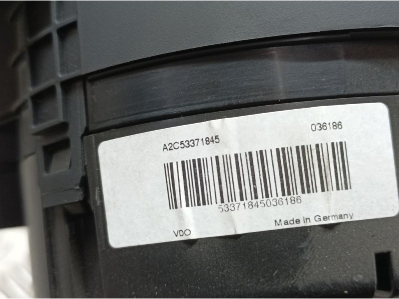 Recambio de cuadro instrumentos para volkswagen golf vi (5k1) rabbit bluemotion referencia OEM IAM A2C53371845  VDO