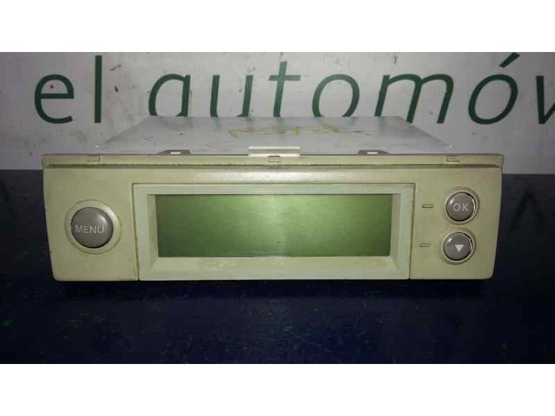 Recambio de pantalla multifuncion para nissan micra (k12e) acenta referencia OEM IAM   