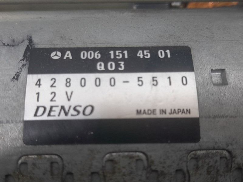 Recambio de motor arranque para mercedes-benz vito / mixto furgoneta (w639) 110 cdi (639.601, 639.603, 639.605) referencia OEM I